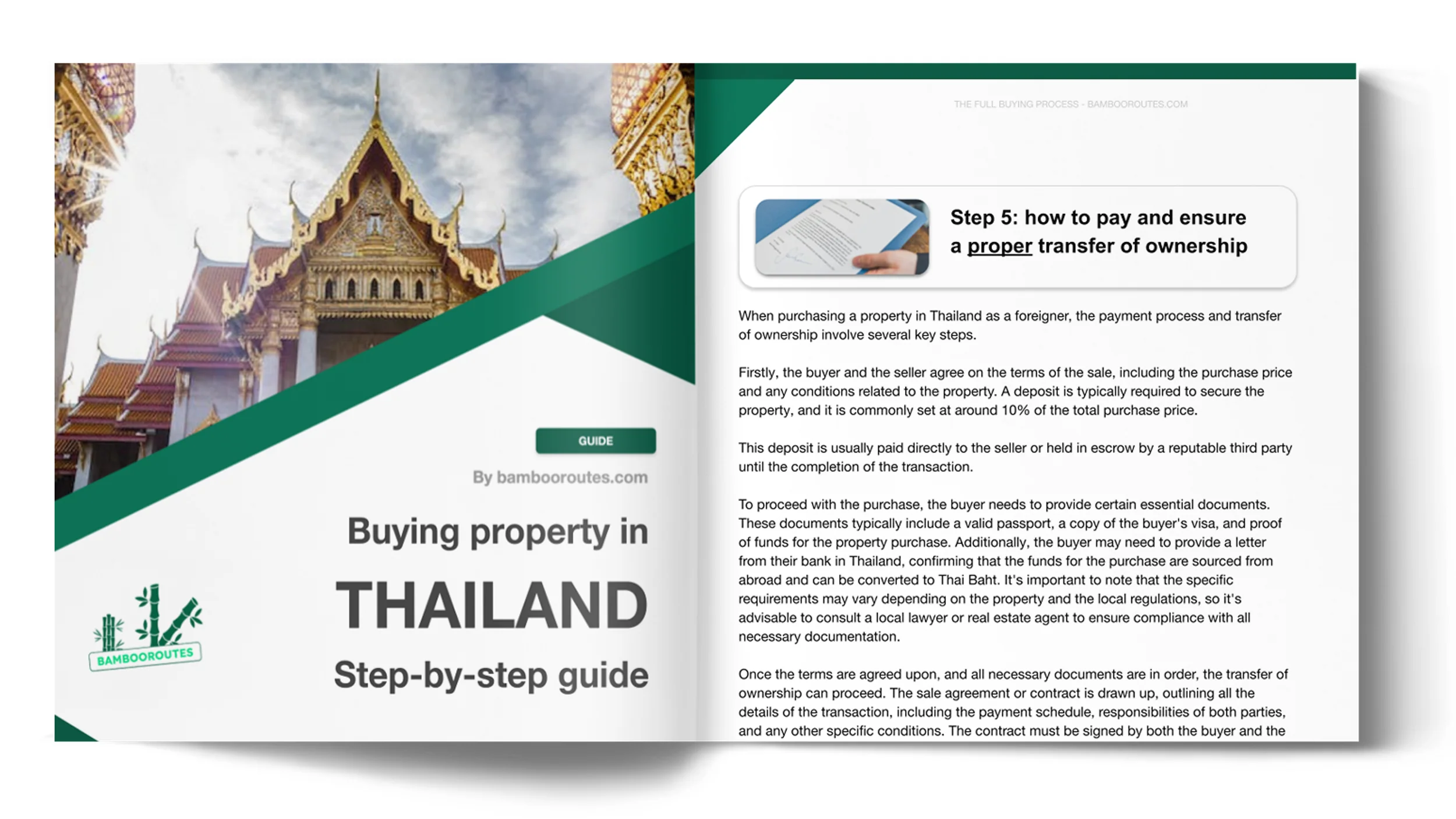 Townhouses in Thailand